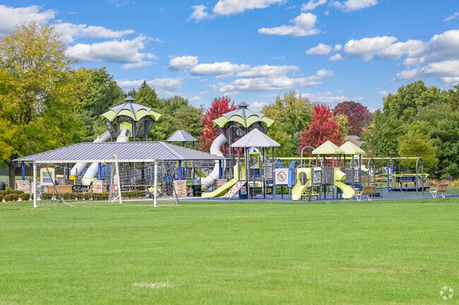 Fishers kids have fun and get creative at the amazing playground at Roy G Holland Park.