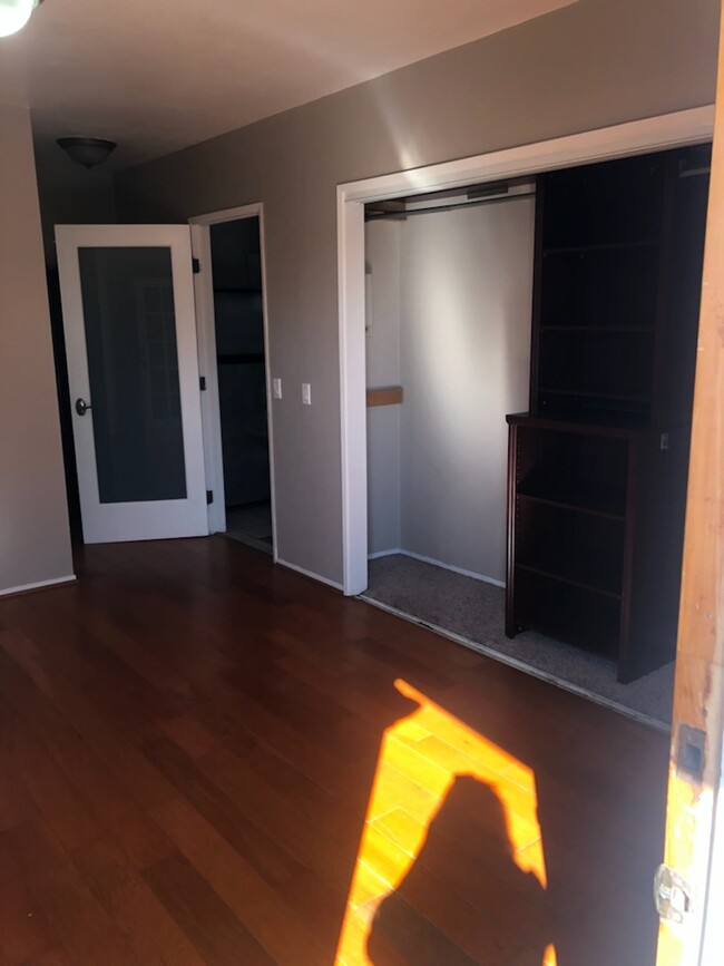 Closet and master from outside - 6500 Denny Ave