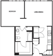 A05 1 Bed 1 Bath