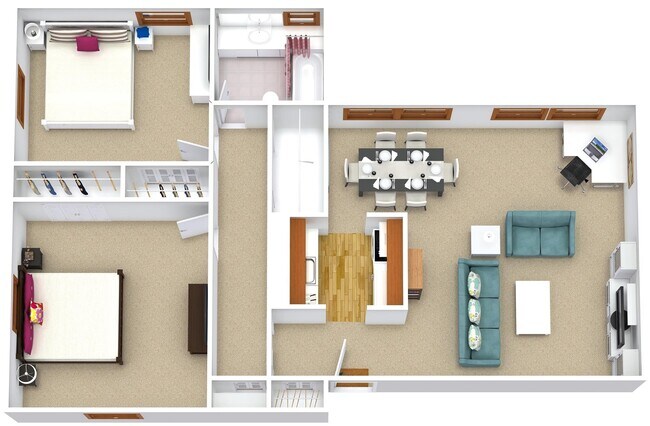 Foto del interior - 2920 Dean Parkway Apartments