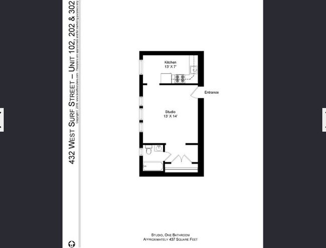Foto del edificio - 432 W Surf St