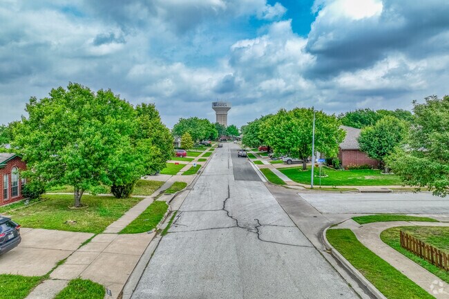 Residential communities in Watauga with tree lined streets.