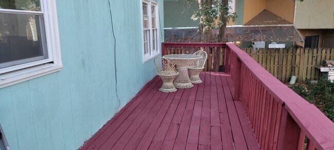 Back Deck - 6505 Hawthorne Ln