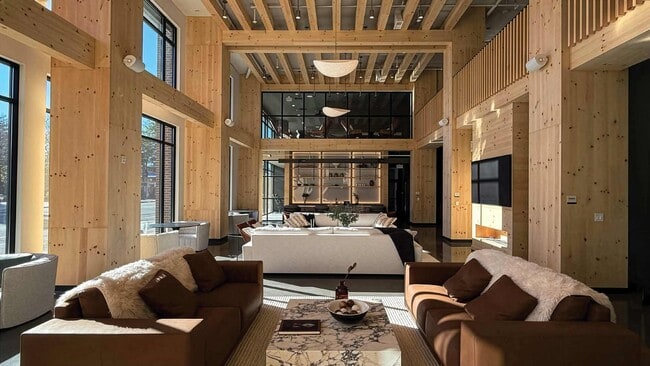 Salón y bar para residentes - Scribe