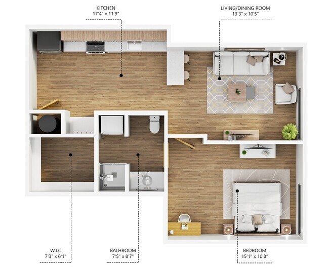 Interior Photo - High Street Lofts