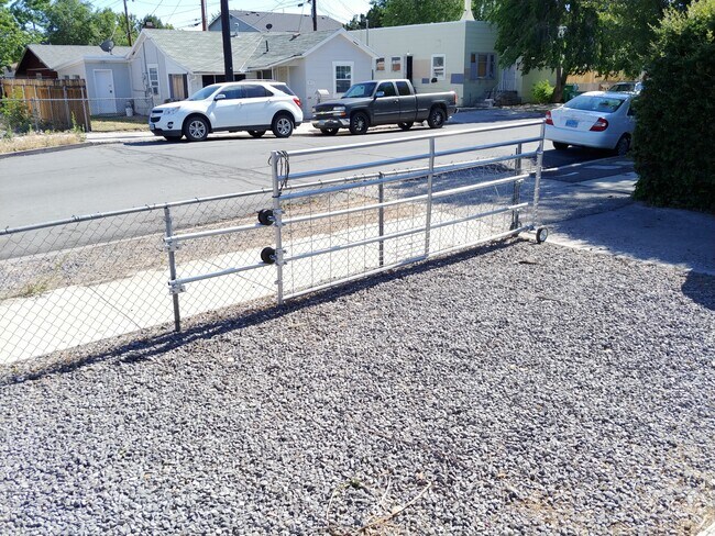 Fully fenced & gated - 1410 E St