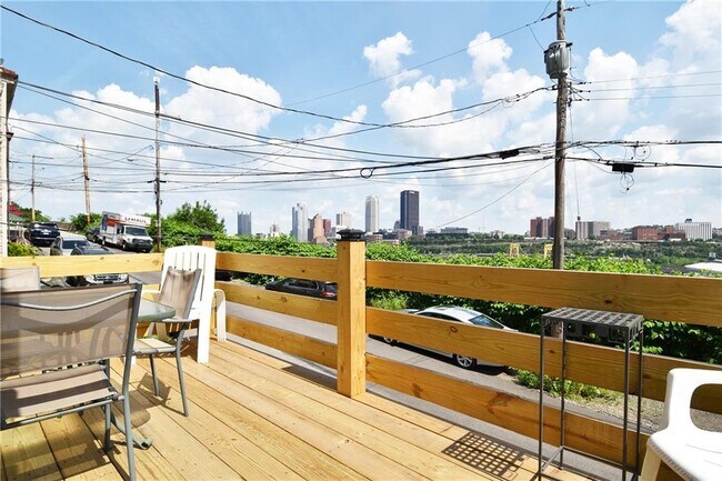 View of City from the deck - 852 Windom St