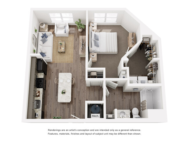 Plano de planta - Aurora 55+ Active Adult