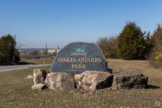 Oakes Quarry Park includes foot trails and horseback trails.