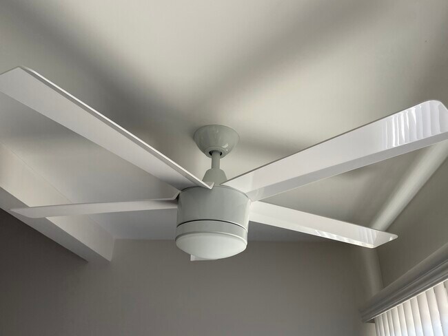 new ceiling fans - 3813 W 54th St