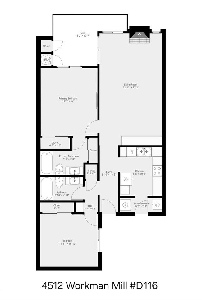 Foto del edificio - Downstairs 2 Bed 2 Bath Apartment in Gated Community!