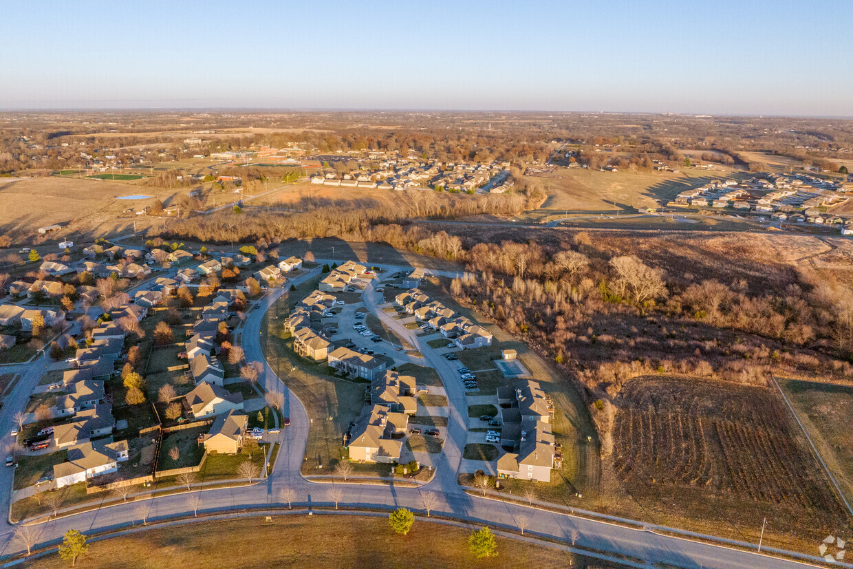 Aerial Photo - Villas at the Gardens