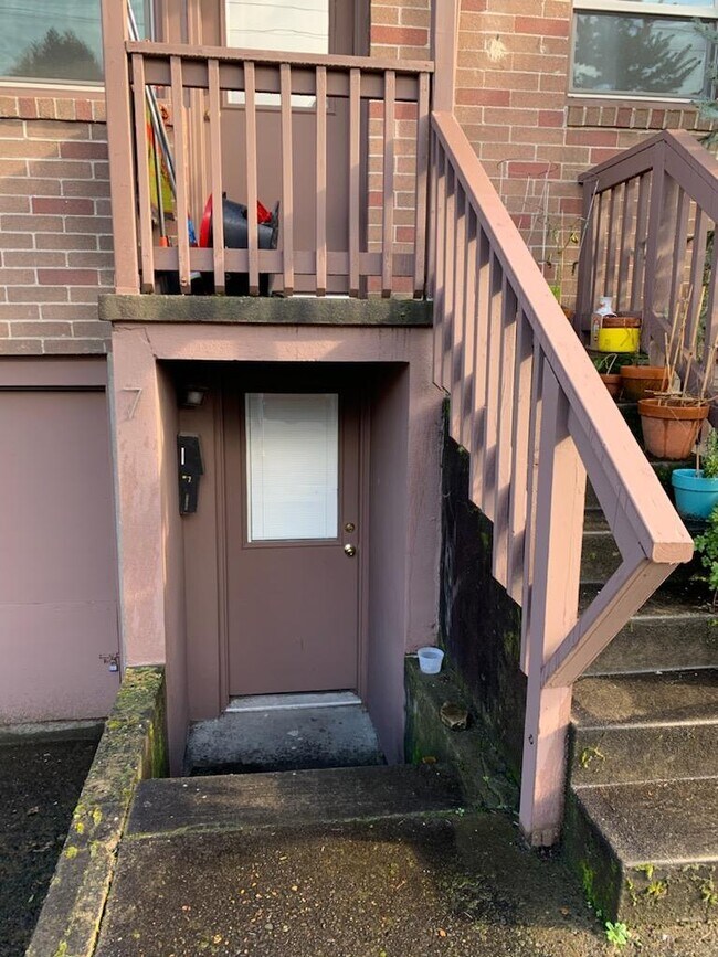entrance to apartment - 57 NE Wygant St