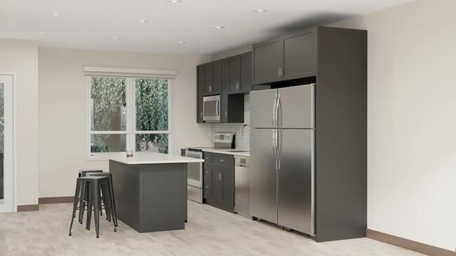 Kitchen Rendering 1 - 509-511 10th Ave SE