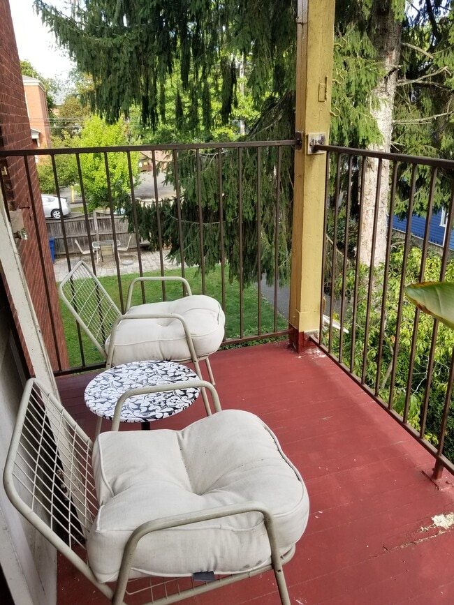 2nd floor porch - 483 Orange St