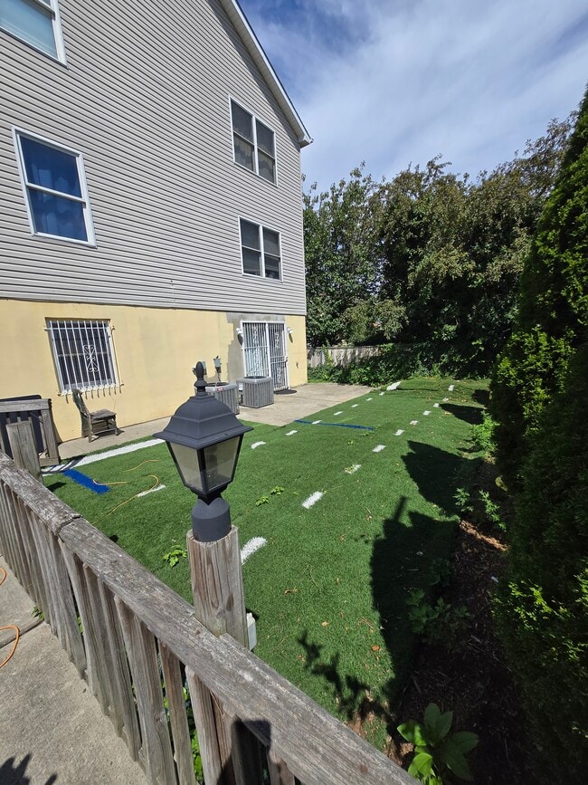 backyard patio - 660 McKinley St