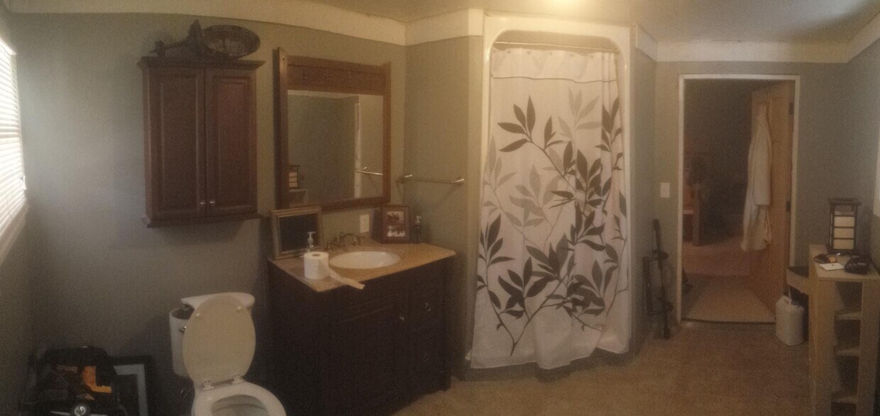 Large bathroom with w/d hookups - 6526 Premier Dr