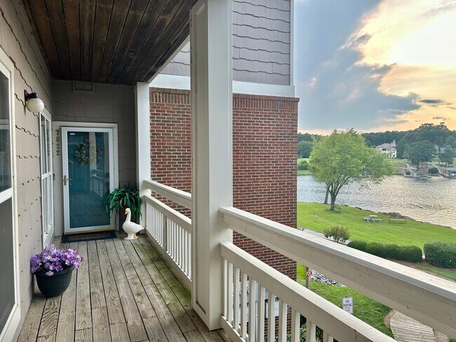 End unit, next to the parking lot - 7822 Village Harbor Dr