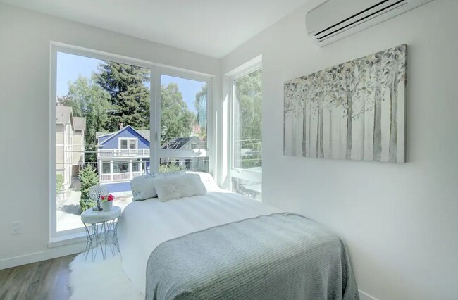 Full sized bed, 2nd floor bedroom - 513 11th Ave E