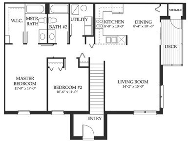 Primary Photo - Douglas Fir-2Br/2Ba Rental Home-2nd Floor