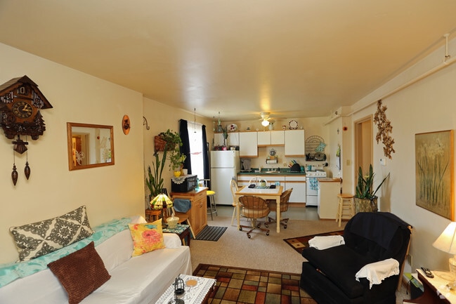 Sala de estar - Pinehaven Apartments