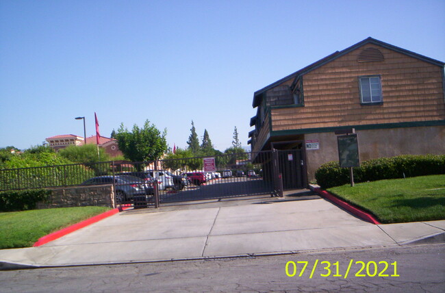 Resident parking entrance - Stonegate