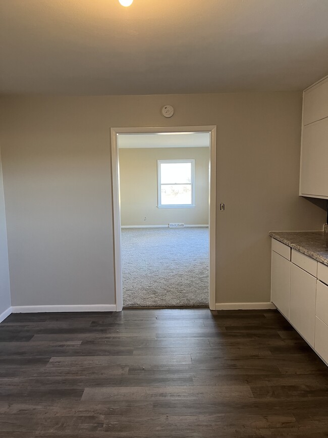 kitchen looking to living - 2209 N North Ave