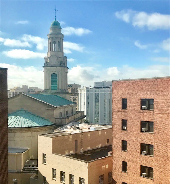 View from main window of studio - 1440 N St NW