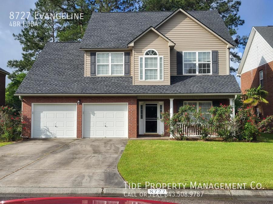 8727 Evangeline Dr, North Charleston, SC 29420 House Rental in North
