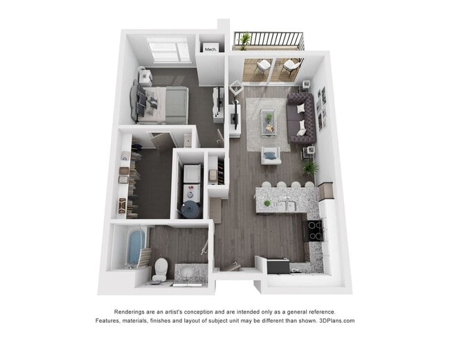 Interior Photo - The Crimson - Residential
