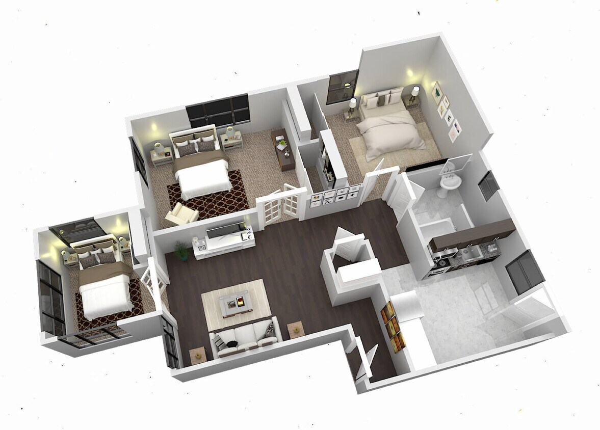 6275 Enright Ave Unit 1W, University City, MO 63130 Apartment for Rent in University City, MO