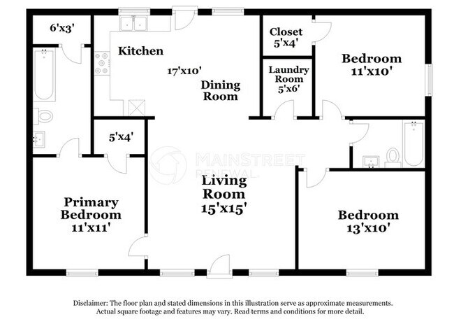 Foto del edificio - 3 Bedroom Pet-Friendly Home in HAYDEN, AL with Main Street Renewal