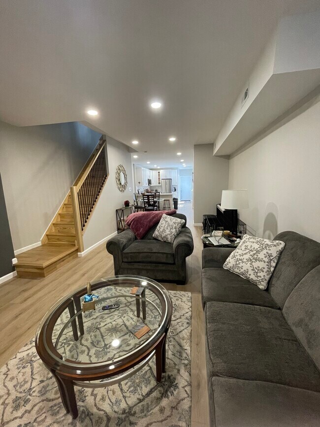Living area - 5442 Trinity St Townhome