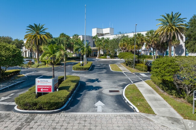 The HCA Hospital is located close to Lauderhill in Ft Lauderdale.
