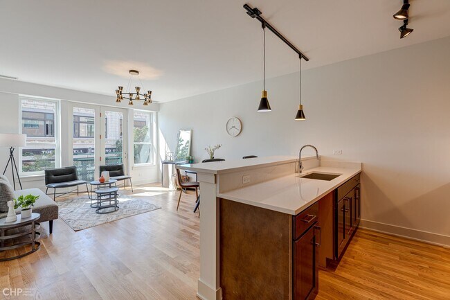 Livin Room and Ipen Kitchen Condept - 2755 N Milwaukee Ave