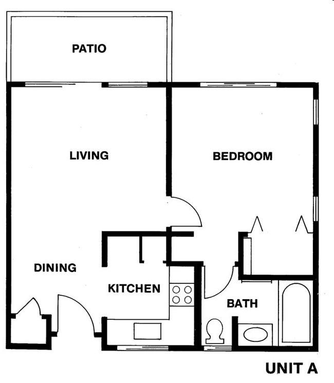 Apartamento A - Canyon Villas Senior Apartments