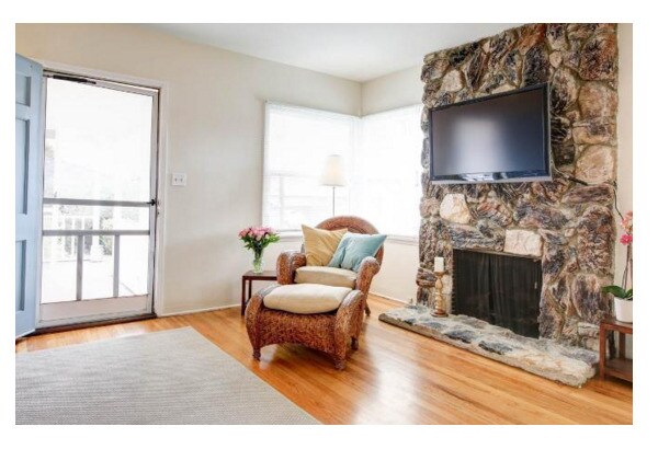 gas fireplace - 6911 W 85th St