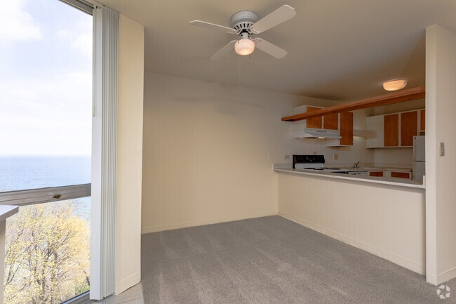 2BR, 1BA - Lakeshore Tower Apartments