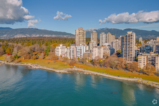 Aerial Photo - Oceanaire Apartments