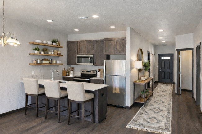 1437 Kitchen and Entry Hallway - Maplewood Villas
