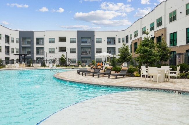 Salt-Water Pool - Resort-style pool with sun shelf, cabanas and grills for relaxing and entertaining close to home. - The Sylvan at Painted Tree