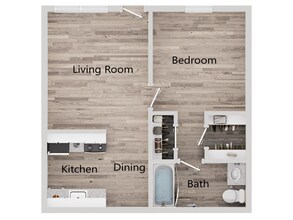 Interior Photo - Cottonwood Park Village