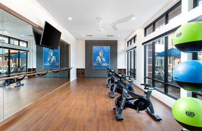 Yoga & Spin room - 8499 E Lowry Blvd