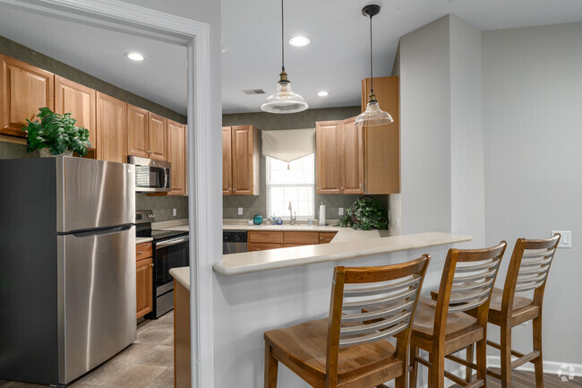 Clubhouse Kitchen - Saucon View Apartments