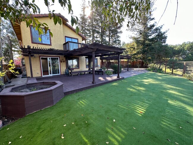 Backyard - 43663 Skye Rd