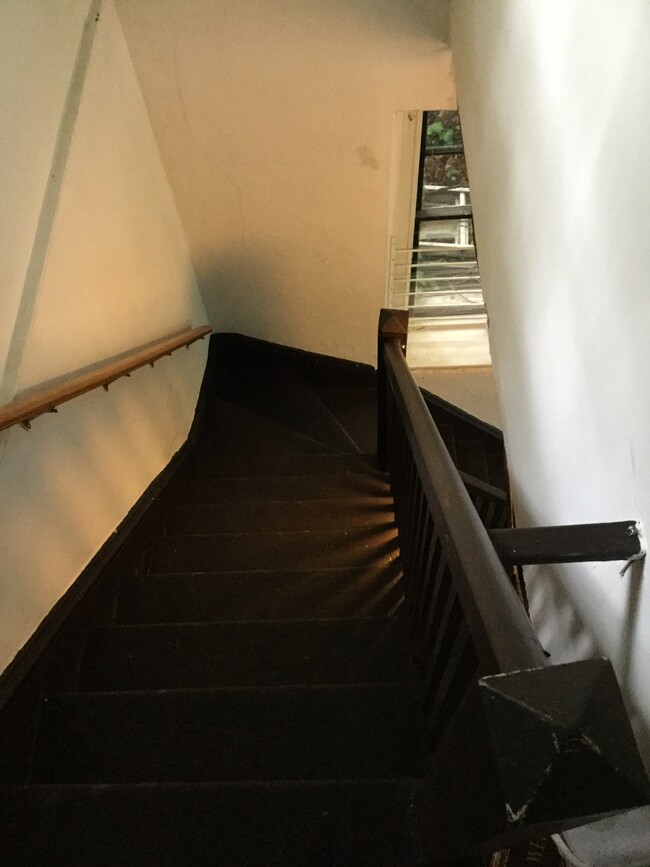 stairs to 2nd fl - 5940 Overbrook Ave