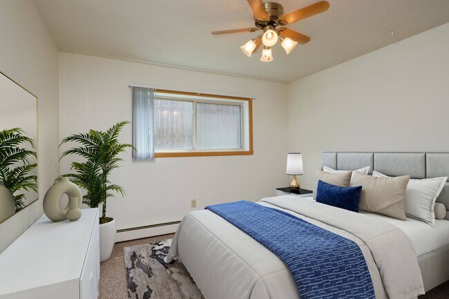 Apartamentos en el club de campo de Fargo, Dakota del Norte | Dormitorio - Country Club