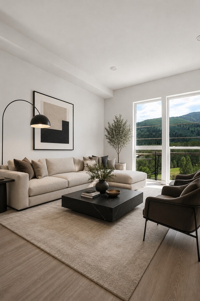 Living Room - Skyview Residences