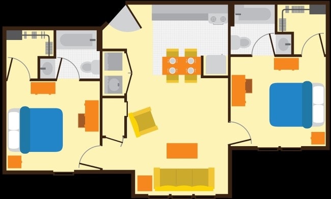 2HAB/2BA - The Grand at Buffalo Run