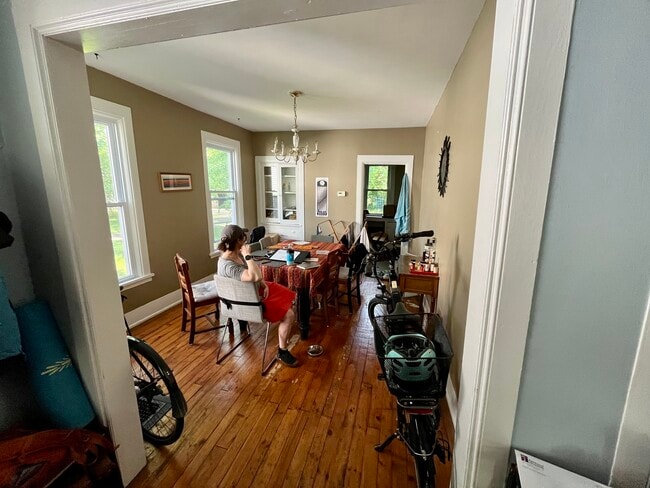 Dining room looking into office nook - 325 Cascadilla St